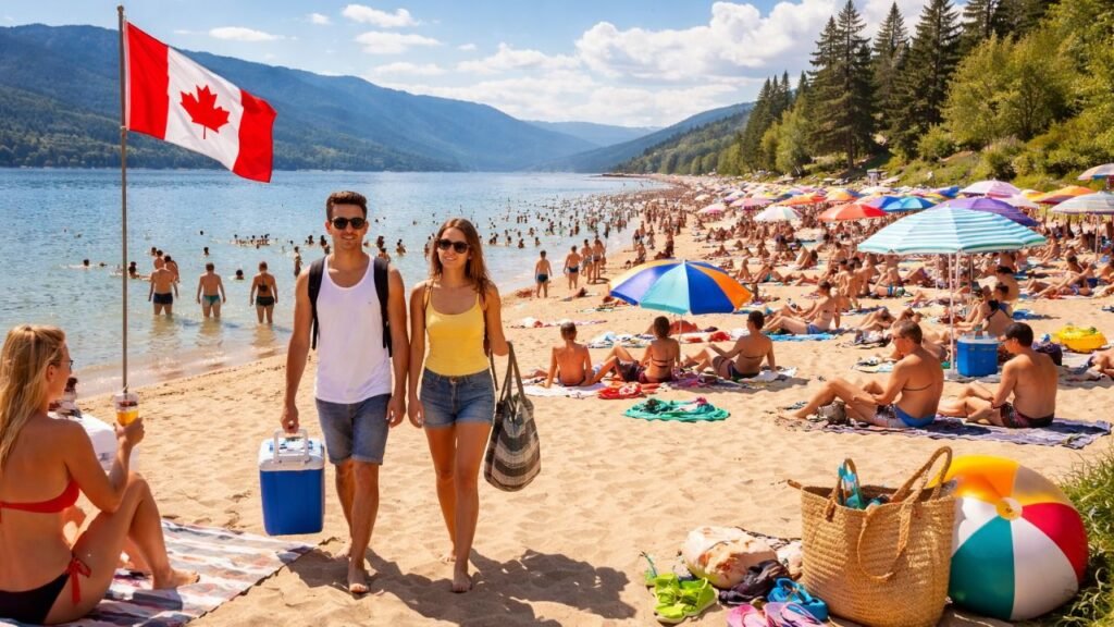 Un été plus chaud que la normale au Canada