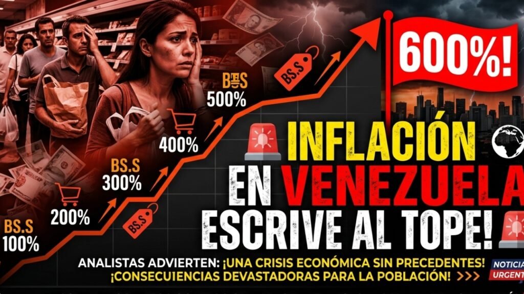 Inflacion venezuela 600 porciento 2026