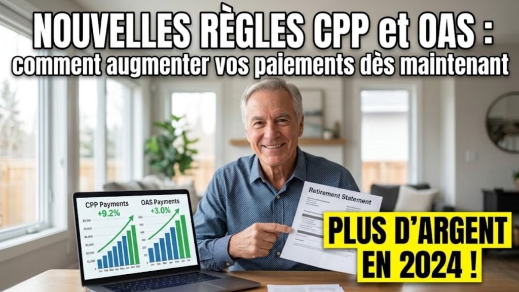 Nouvelles règles CPP et OAS