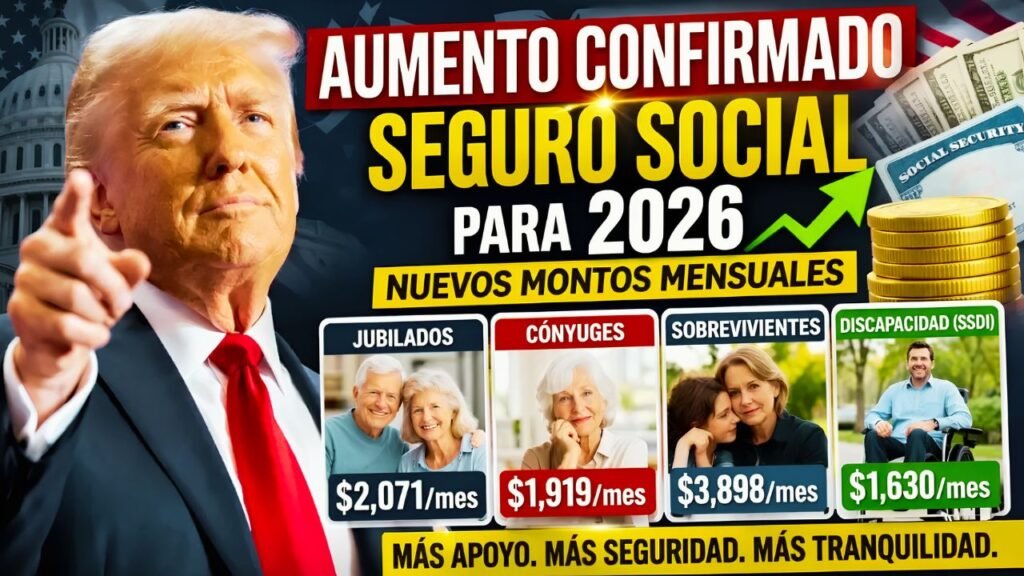 seguro social aumento 2026 usa