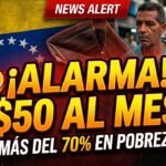 venezuela salarios menores 50 dolares 2026